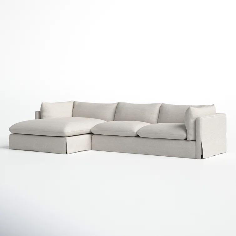 Reggio 2 - Piece Slipcovered Chaise L-Sectional