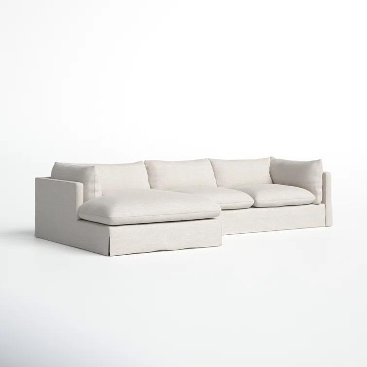Reggio 2 - Piece Slipcovered Chaise L-Sectional