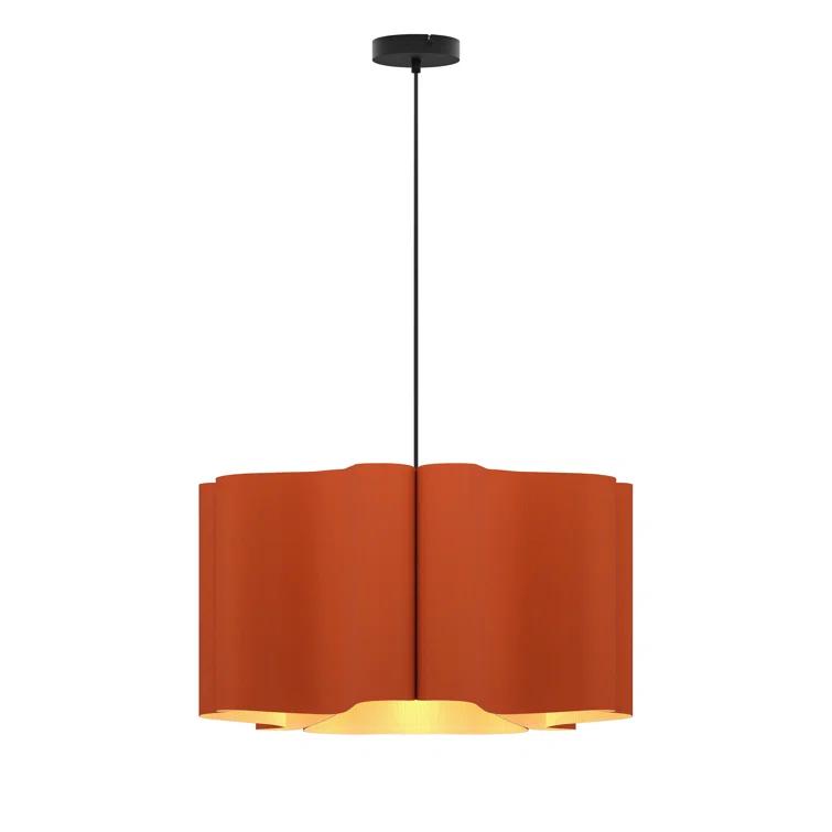 Paulina 1-Light Unique/Statement 24" Wide Pendant