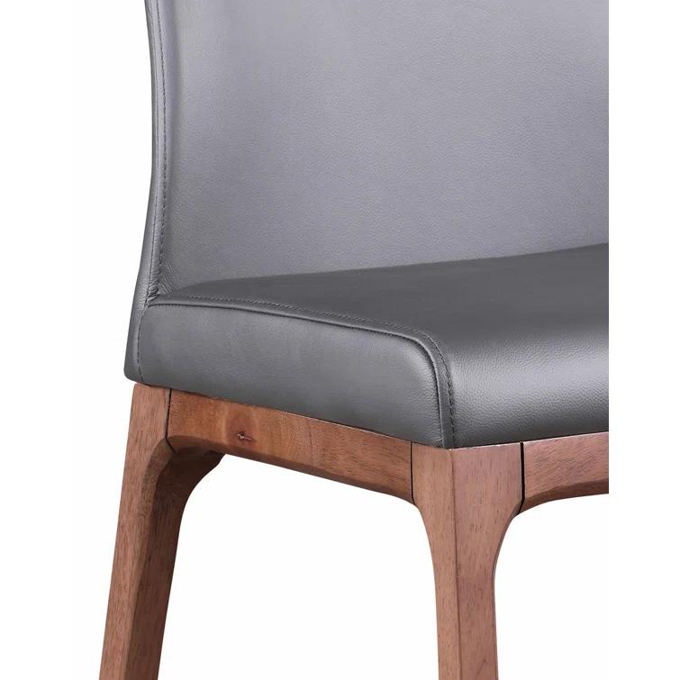 Esther Modern Side Chair w/ Solid Wood Base - 2 per box