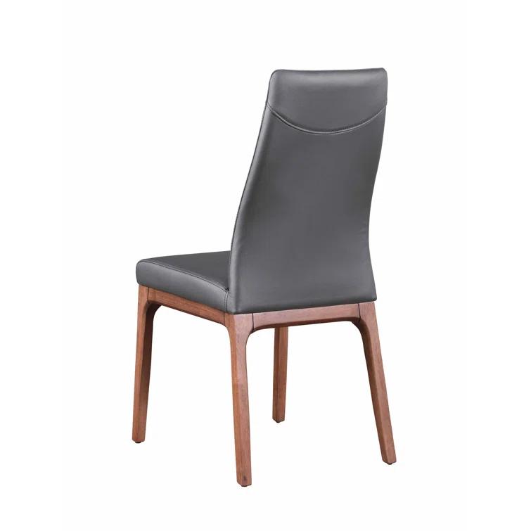 Esther Modern Side Chair w/ Solid Wood Base - 2 per box