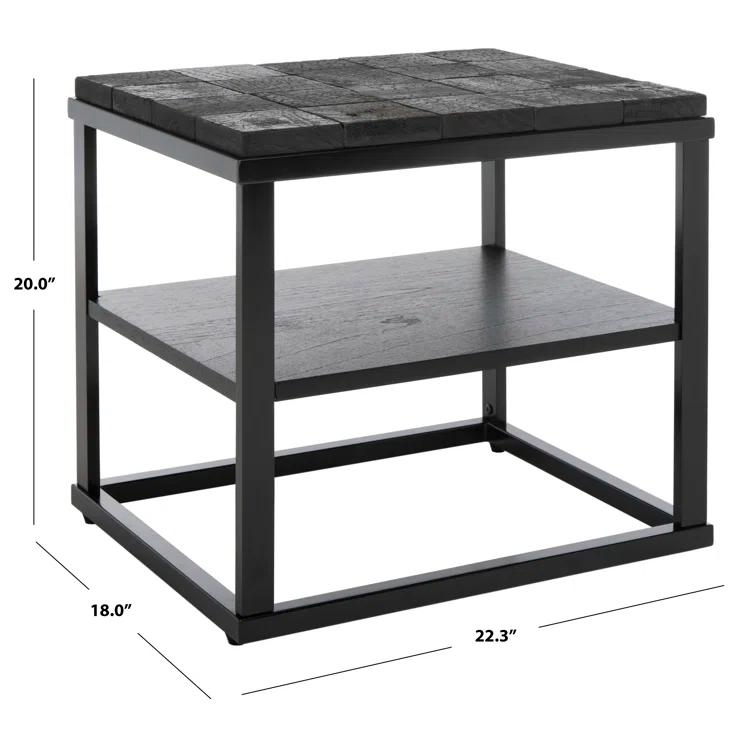 Ken Solid Wood End Table