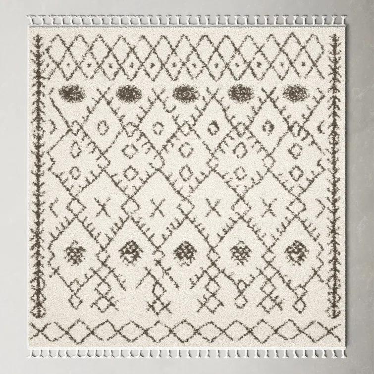Mossy Charcoal/Beige Rug