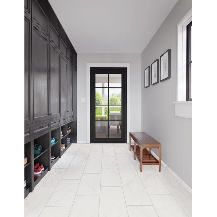 Daltile Perpetuo 12" x 24" Porcelain Marble Look Wall & Floor Tile