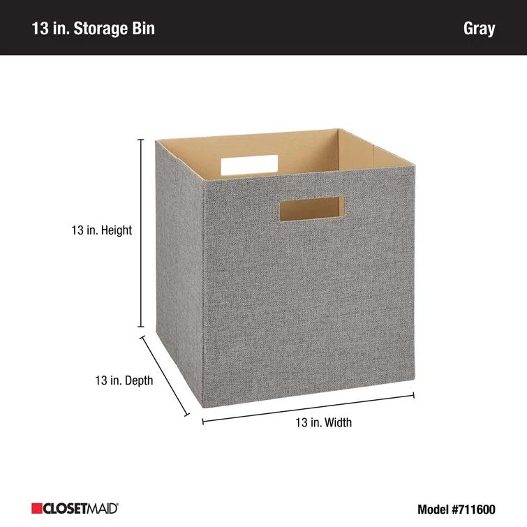 Decorative Storage Fabric Bin