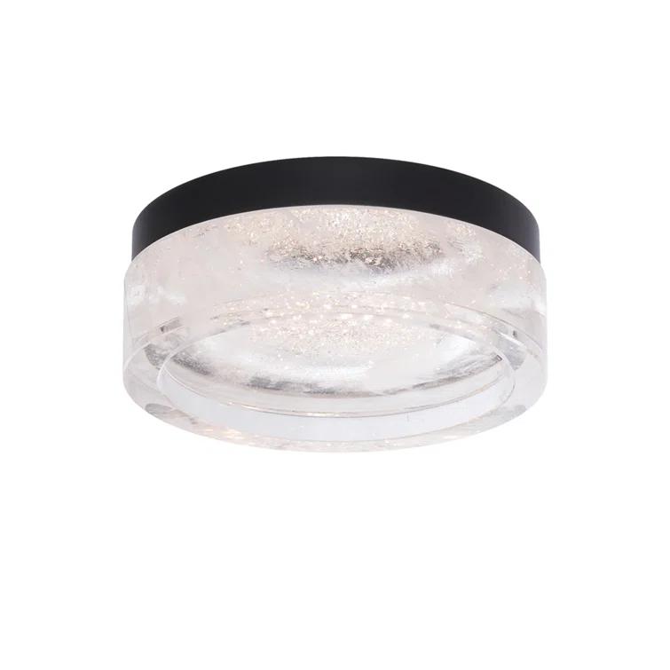 Melange Crystal LED Flush Mount