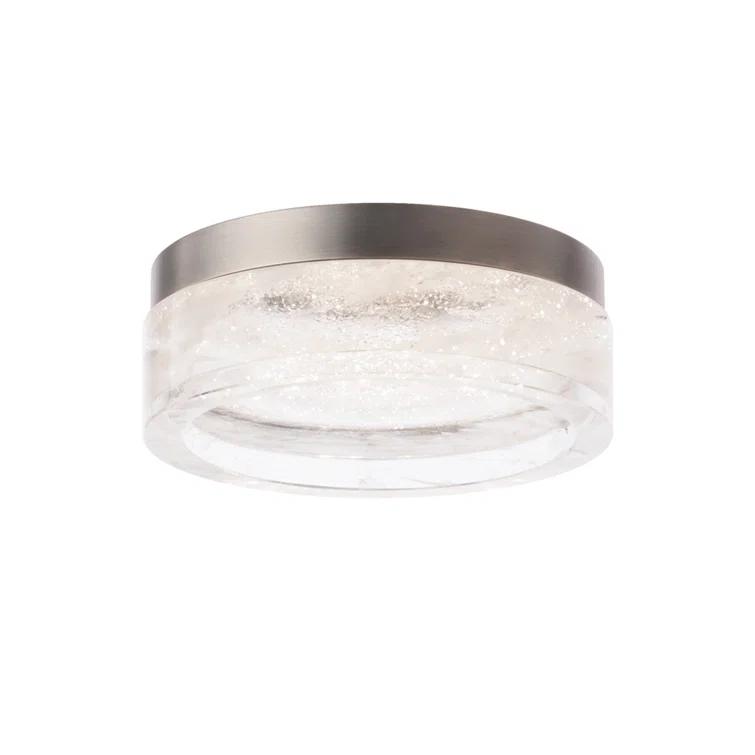 Melange Crystal LED Flush Mount