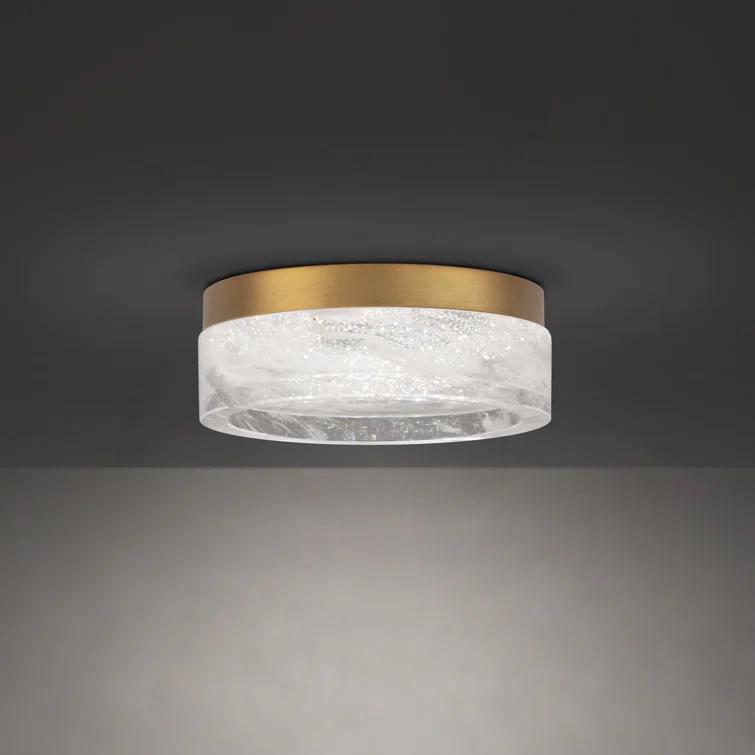 Melange Crystal LED Flush Mount
