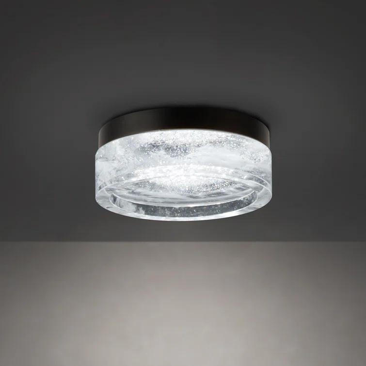 Melange Crystal LED Flush Mount