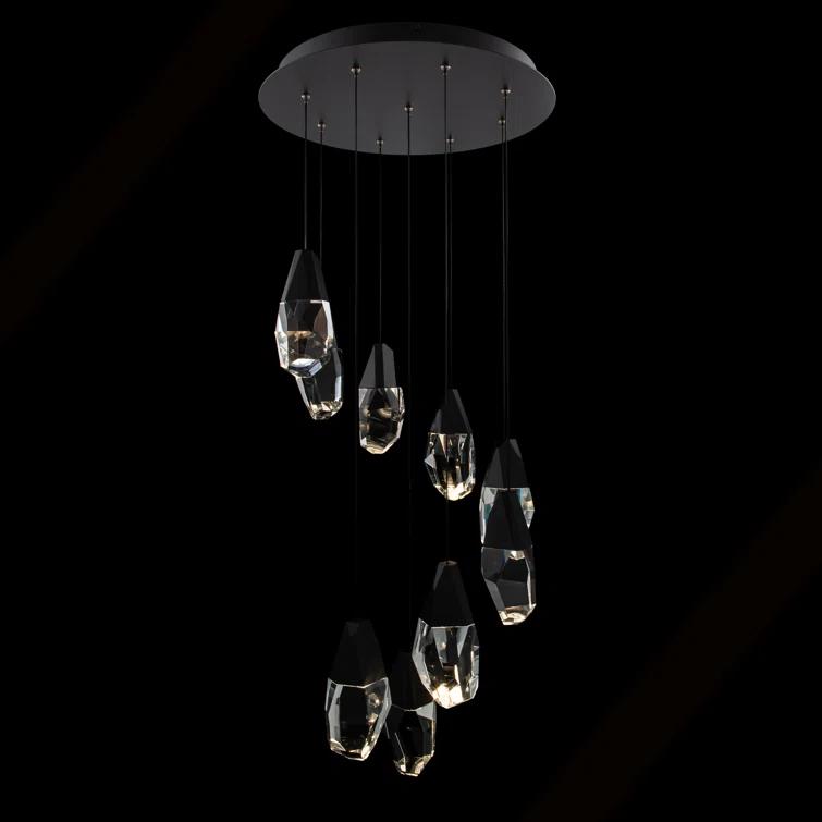 Martini 9 Light LED Multi-Light Pendant