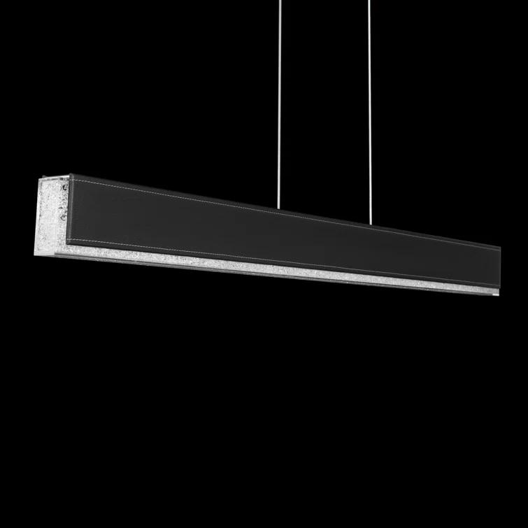 Mystique 1 - Light Black LED Kitchen Island Pendant