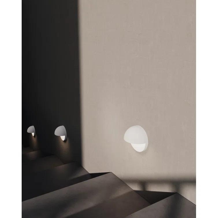 Inside-Out Aluminum LED Flush Mounted Sconce