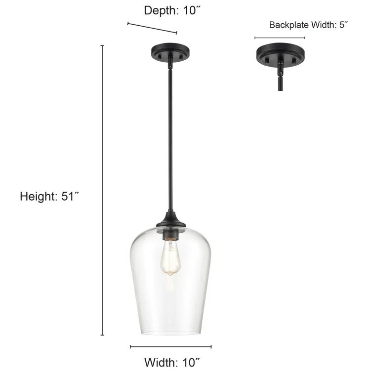 Red Barrel Studio® 1 - Light Unique/Statement Pendant