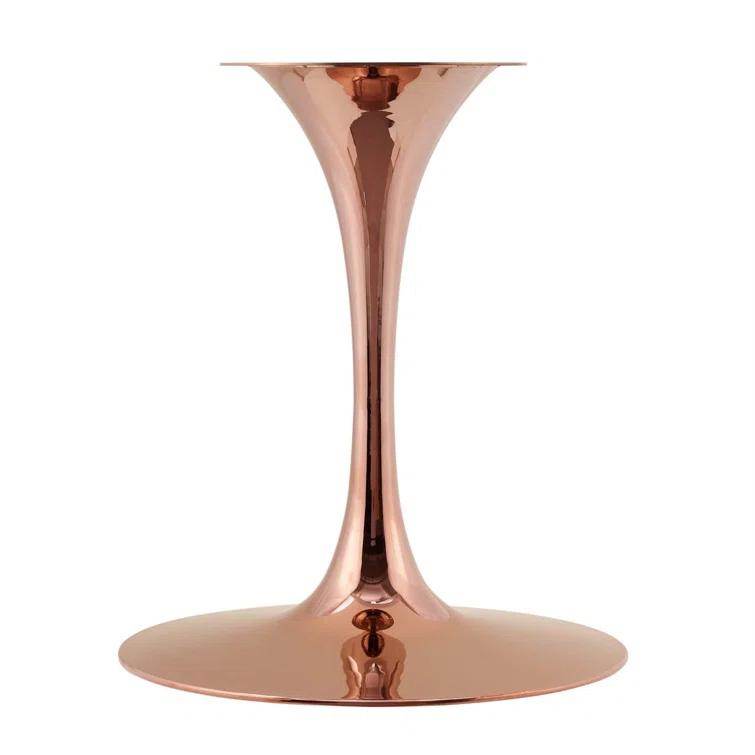 Modway Lippa Bar Table, Artificial Marble Round Top, by Modway | Wayfair