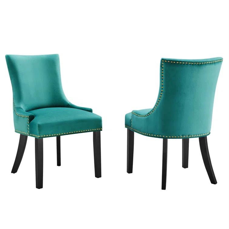 Modway Marquis Performance Velvet Dining Chairs by Modway (Set of 2)