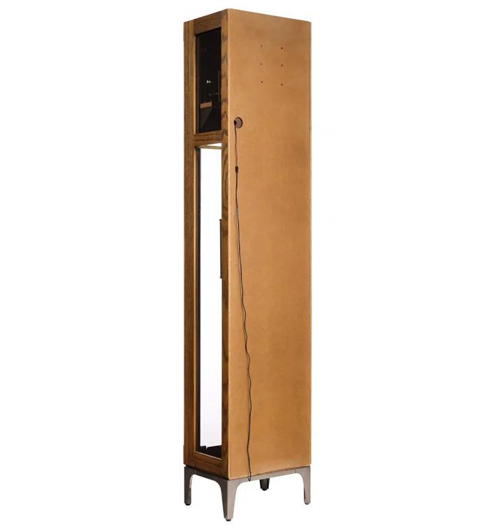 Decker 78.75'' H Solid + Manufactured Wood