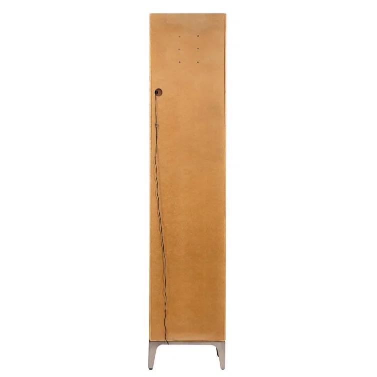 Decker 78.75'' H Solid + Manufactured Wood