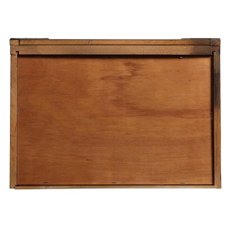 Decker 78.75'' H Solid + Manufactured Wood