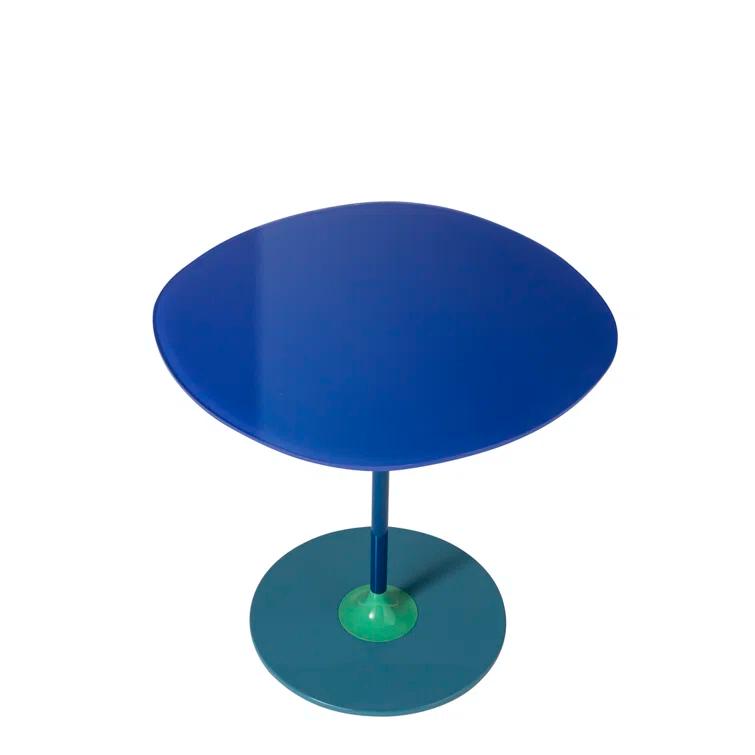 Thierry Glass Top End Table