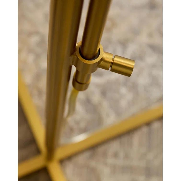 Franklin Floor Lamp by Kelly Wearstler - Burnished Brass
