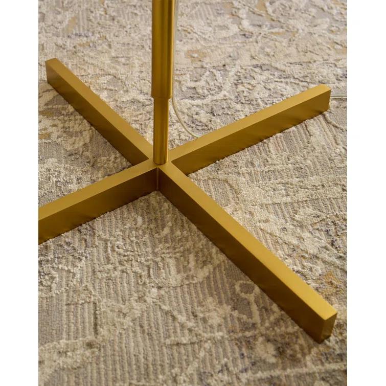 Franklin Floor Lamp by Kelly Wearstler - Burnished Brass