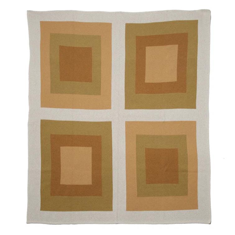 Modern Bauhaus Eco Throw