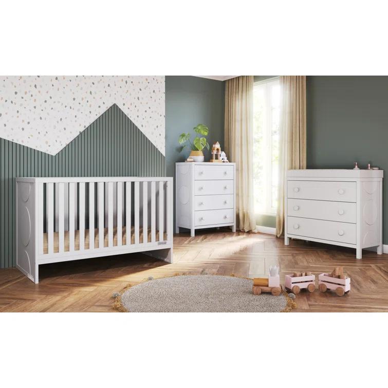 Orbit 42" Wide 3-Drawer Dresser