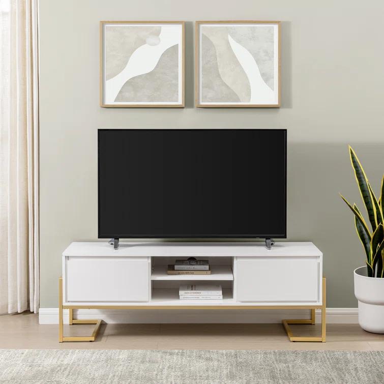 Everly Quinn 60" 2-Drawer TV Stand for TVs up to 65"