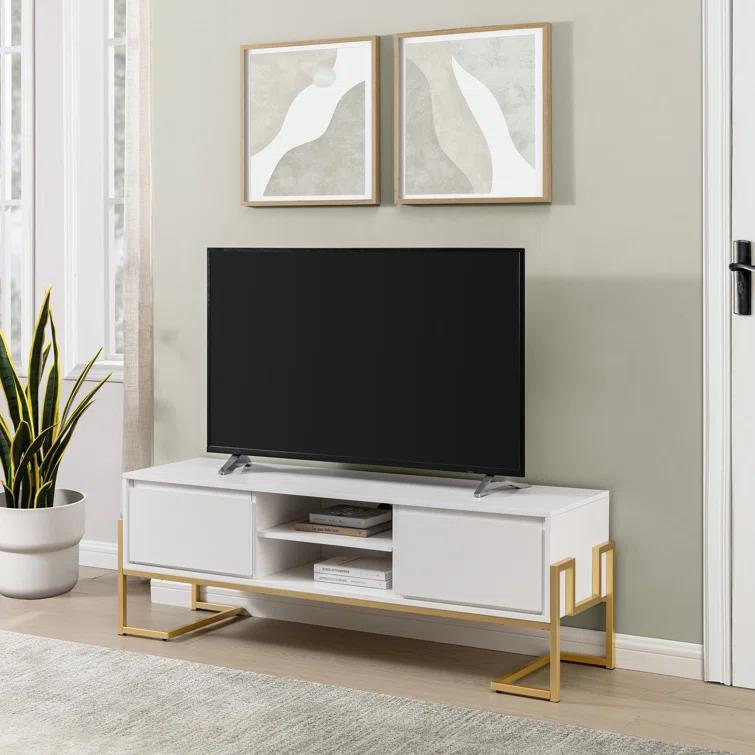 Everly Quinn 60" 2-Drawer TV Stand for TVs up to 65"