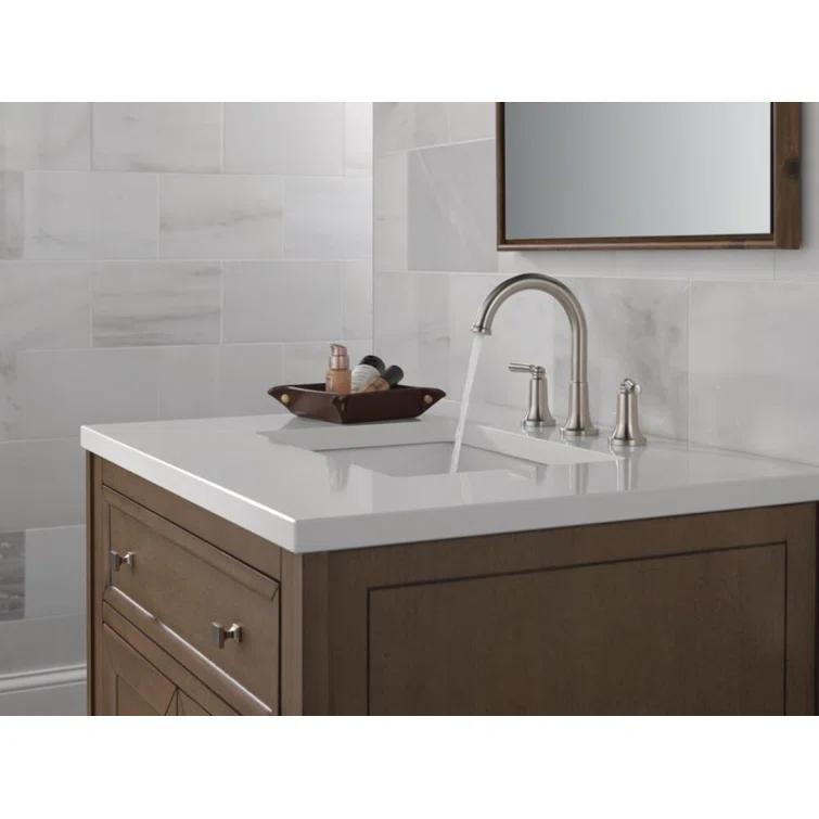 SAYLOR™ Widespread Bathroom Faucet 3 Hole, 2-handle Bathroom Sink Faucet with Drain Assembly