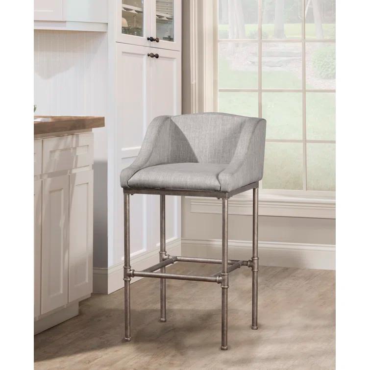 Halltown Metal Counter or Bar Height Stool