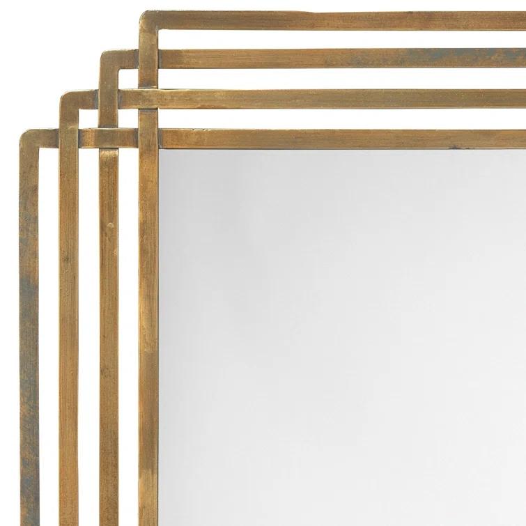 LOOMLAN Metal Flat Wall Mirror
