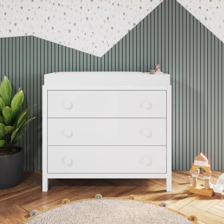 Orbit 42" Wide 3-Drawer Dresser