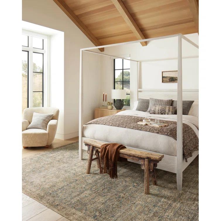 Amber Lewis x Loloi Amber Lewis x Loloi Morgan Sea / Sage Area Rug feat. CloudPile