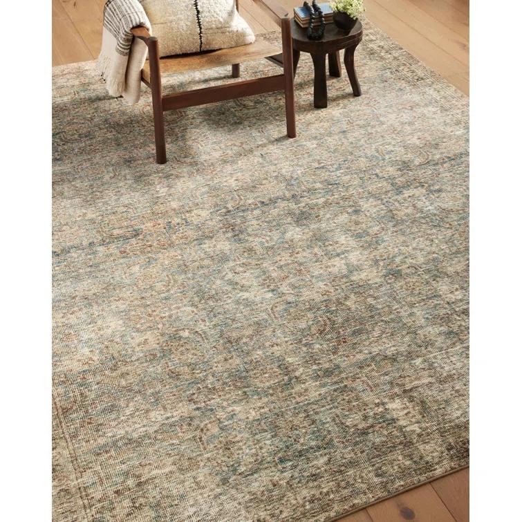 Amber Lewis x Loloi Amber Lewis x Loloi Morgan Sea / Sage Area Rug feat. CloudPile