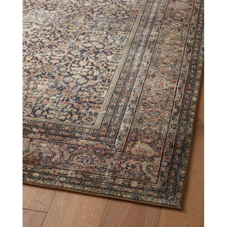 Amber Lewis x Loloi Morgan Denim/Multi Rug