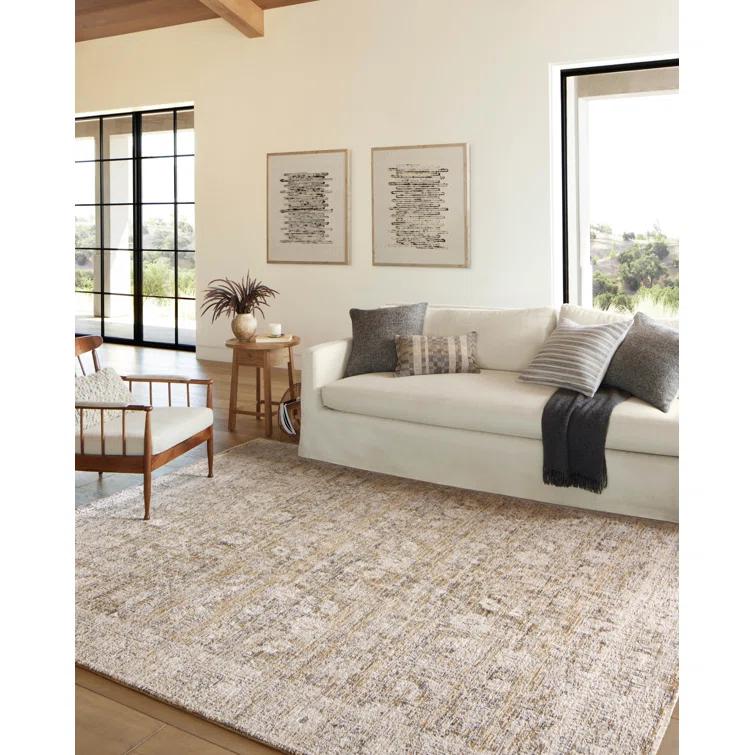 Amber Lewis x Loloi Alie Gold / Beige Area Rug