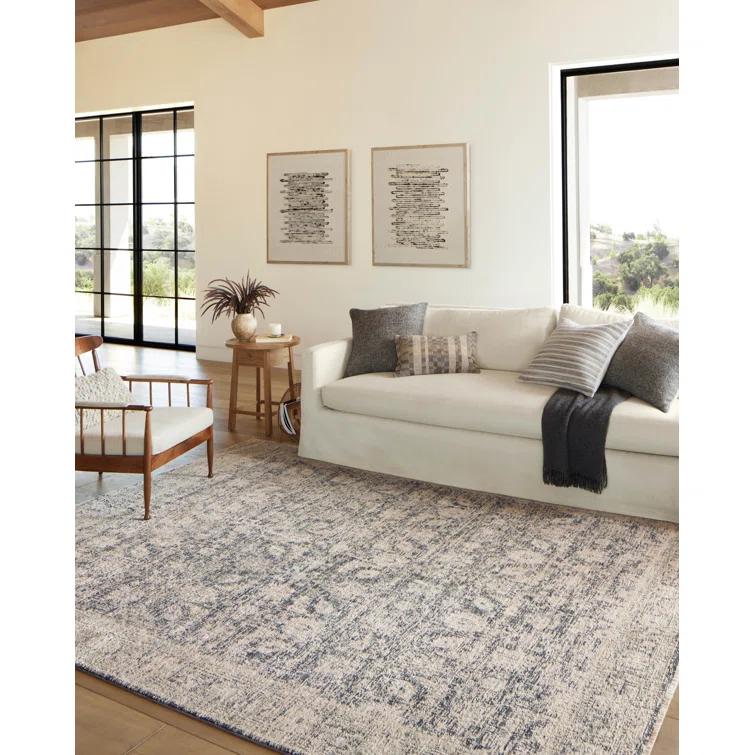 Amber Lewis x Loloi Alie Charcoal / Beige Area Rug