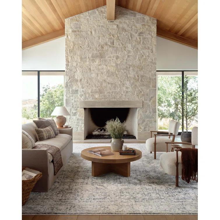 Amber Lewis x Loloi Alie Charcoal / Beige Area Rug