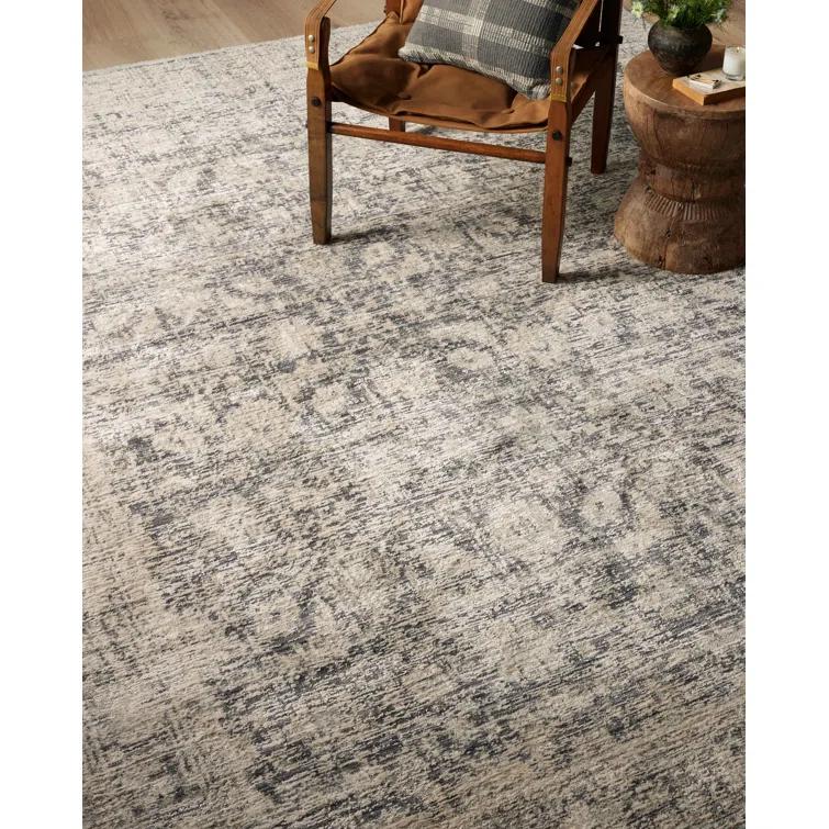 Amber Lewis x Loloi Alie Charcoal / Beige Area Rug