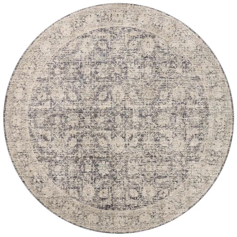 Amber Lewis x Loloi Alie Charcoal / Beige Area Rug