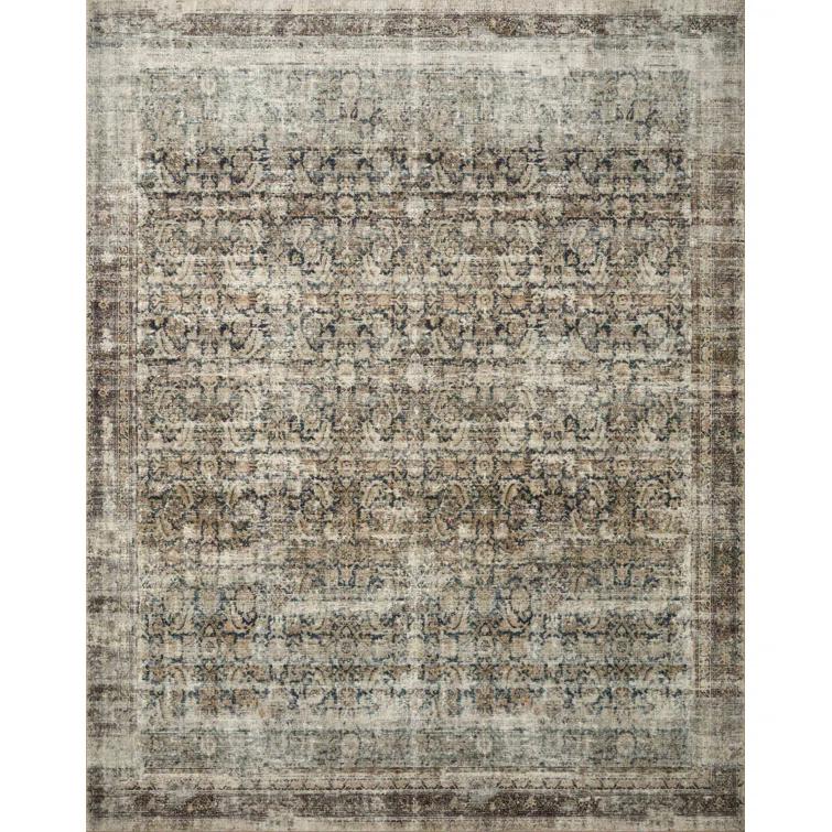 Amber Lewis x Loloi Amber Lewis x Loloi Morgan Navy / Sand Area Rug feat. CloudPile