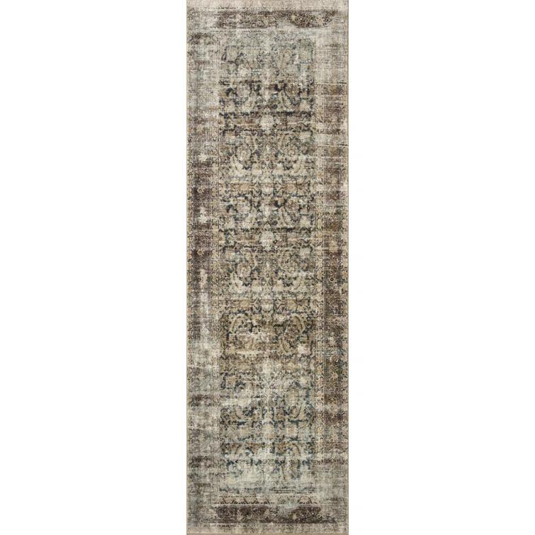 Amber Lewis x Loloi Amber Lewis x Loloi Morgan Navy / Sand Area Rug feat. CloudPile
