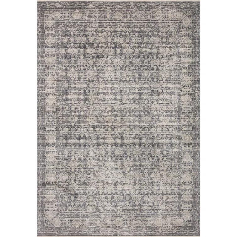 Amber Lewis x Loloi Alie Charcoal / Dove Area Rug