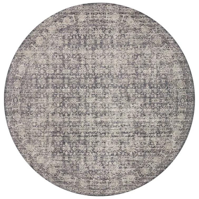 Amber Lewis x Loloi Alie Charcoal / Dove Area Rug