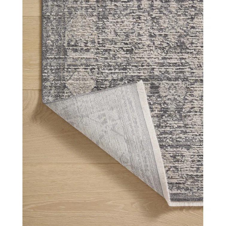Amber Lewis x Loloi Alie Charcoal / Dove Area Rug