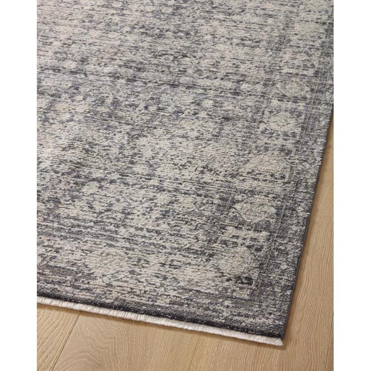 Amber Lewis x Loloi Alie Charcoal / Dove Area Rug