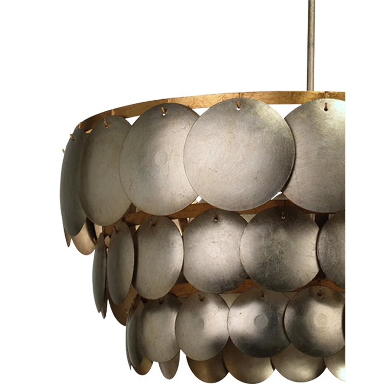Jamie Young Company Calypso 4 - Light Dimmable Tiered Chandelier