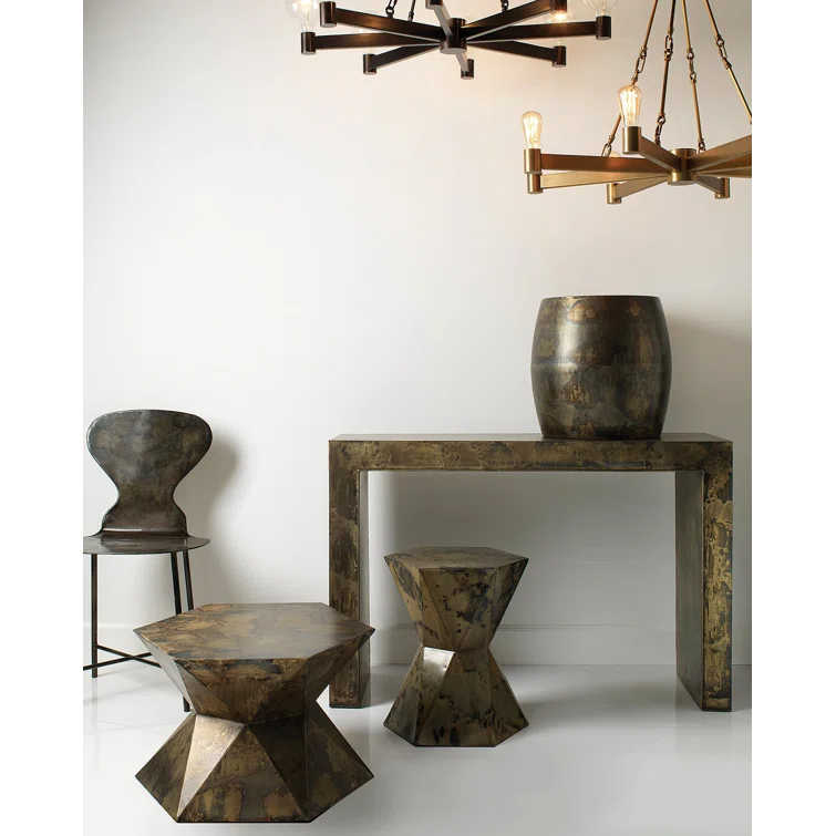 Iron End Table