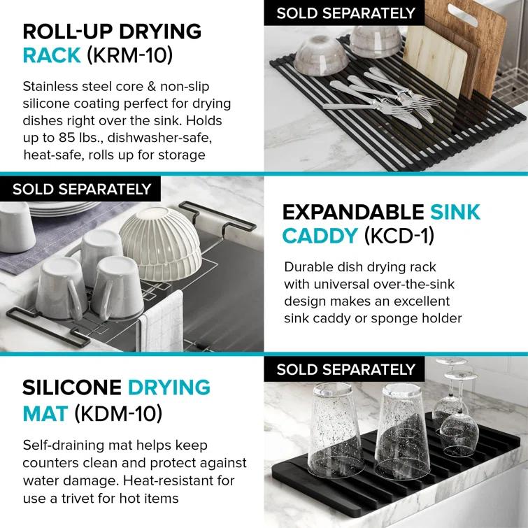 KRAUS Standart PRO™ Undermount 16 Gauge Stainless Steel Kitchen Sink